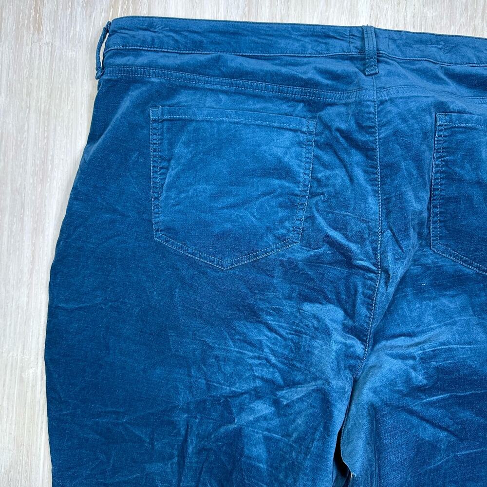 NYDJ Blueberry Fields Ami Skinny Velvet Lift Tuck Casual Jeans Pants Plus 24W - Picture 7 of 16